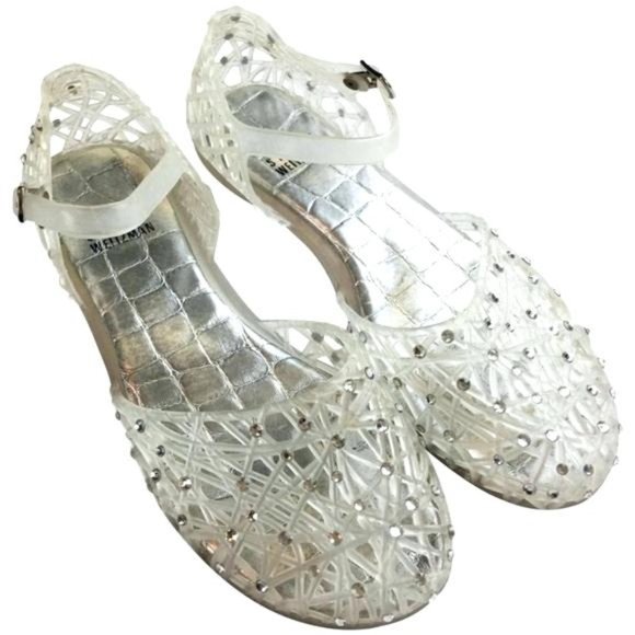 stuart weitzman jelly sandals